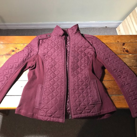"Weatherproof" quited purple jacket - Picture 1 of 3